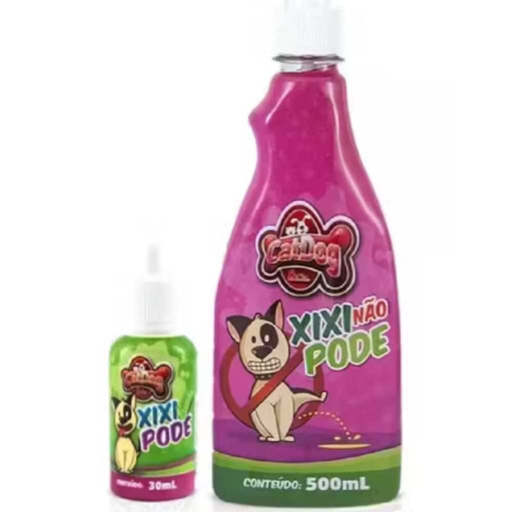 Kit Educador Para Cachorros Cães Xixi Não Pode 500ml + Xixi Pode 30ml Adestramento em Oferta na Shopee
