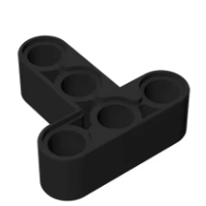 Kit 10 Vigas T 3x3 compatível com lego technic e robótica sesi