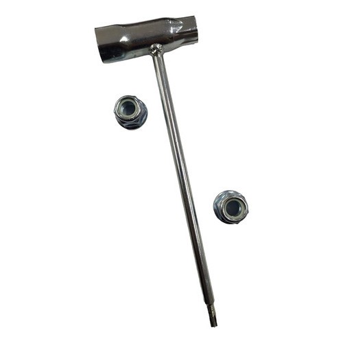 Kit Chave Vela/aperto faca Para Roçadeira Stihl + 2 Porcas faca modelos -  FS 161/221/291