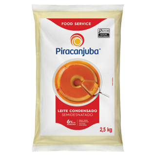 Leite Condensado Pacote 2,5kg Piracanjuba em Oferta na Shopee