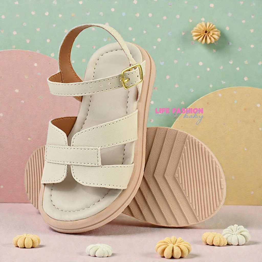 Sandália Infantil Menina Modelo H  Feminina Tratorada Leve Confortavel Antiderrapante Moda Infantil