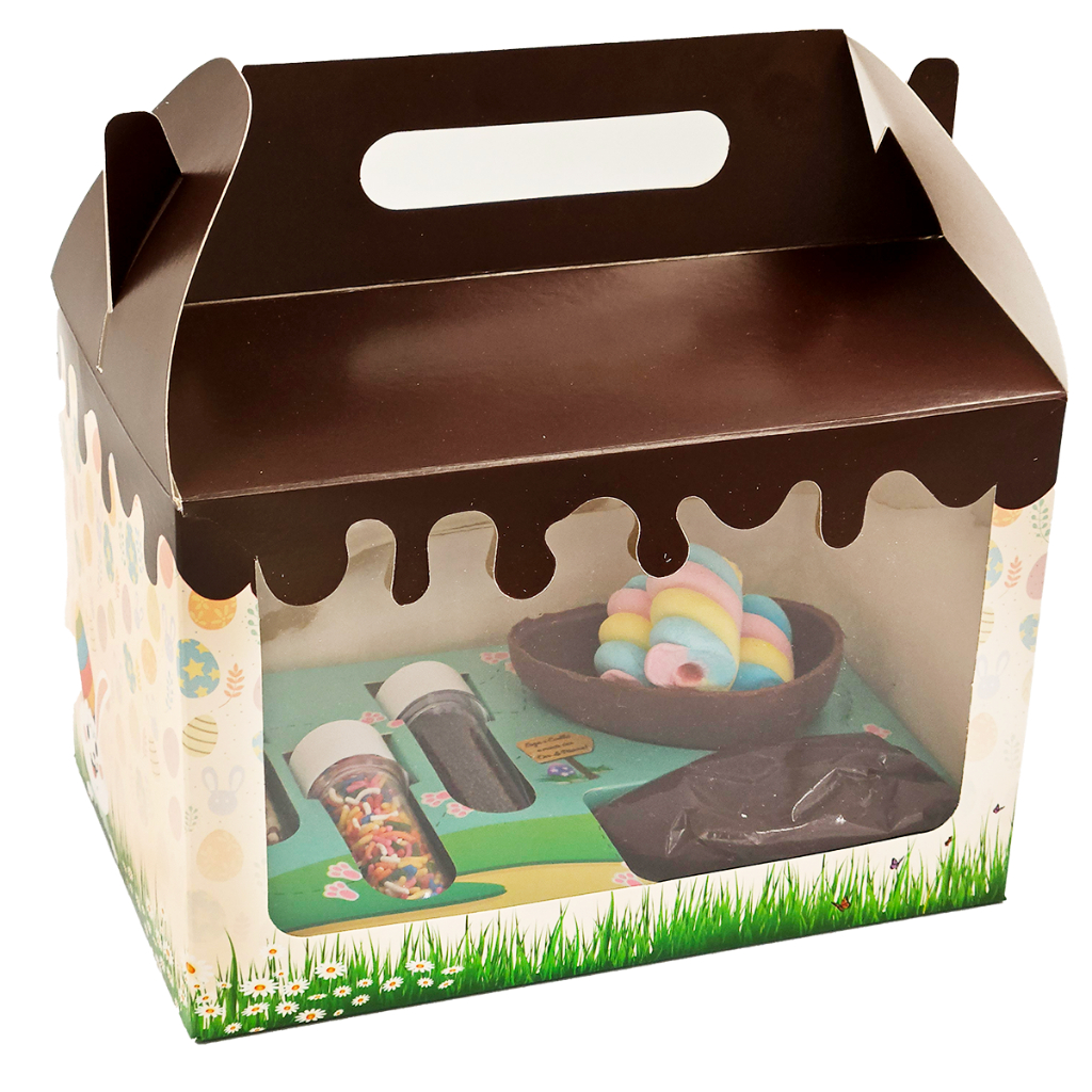 10un. Caixa Mini Confeiteiro Casca 100g Na Maleta, Especial de Páscoa em Oferta na Shopee