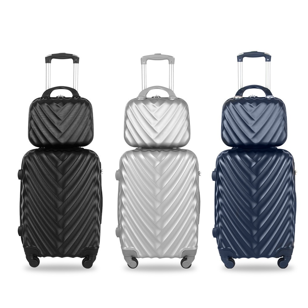 Kit de Mala＋Frasqueira De Viagem para Despachar Rodinhas 360 Material Polipropileno em Oferta na Shopee