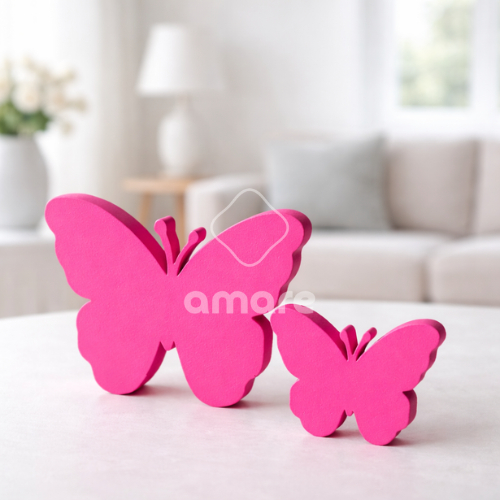 Kit 2 Borboletas Decorativas 3D - Decoração para Quarto, Jardim, Sala, Cômoda e Nicho em Oferta na Shopee