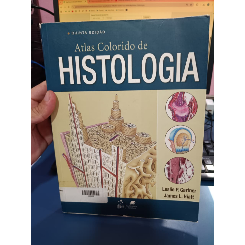Atlas Colorido de Histologia por Leslie P. Gartner e James L. Hiatt