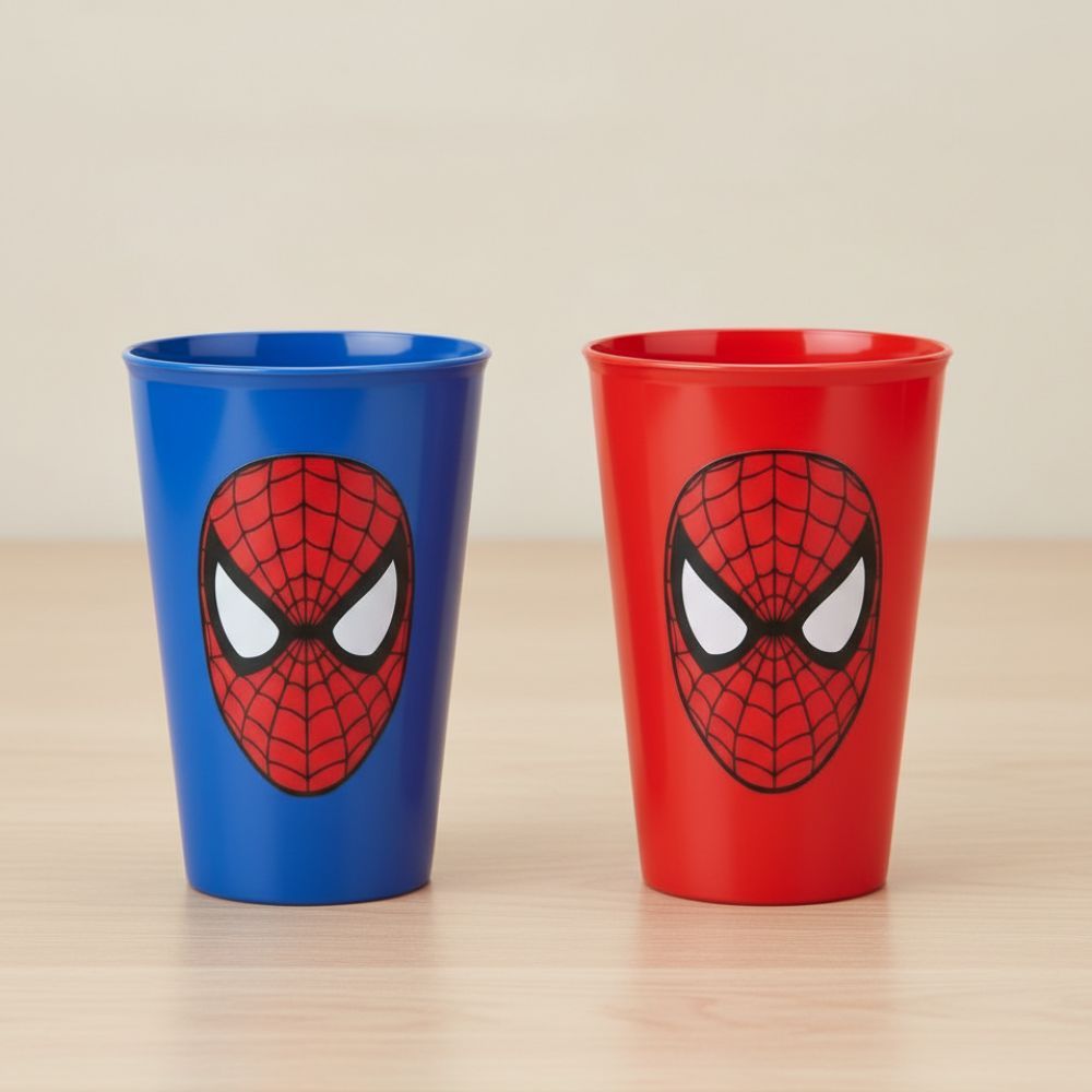 Copos Homem Aranha 380ml Reutilizáveis Kit 20 Unidades Para Festas e Presentes
