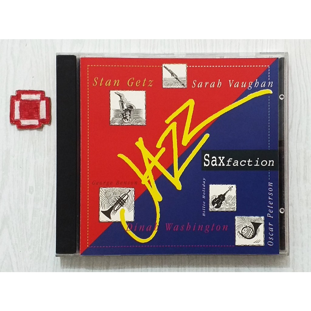 Cd Saxfaction - Stan Getz, S. Vaughan, O. Peterson, G. Benson