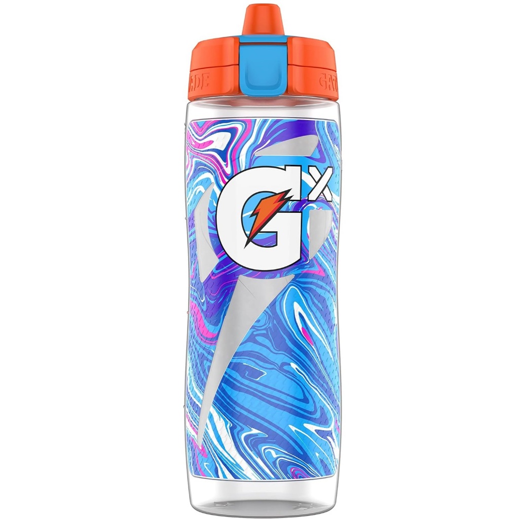 Garrafa Gatorade Gx Bottle 30 Oz 887 Ml - Marble Blue