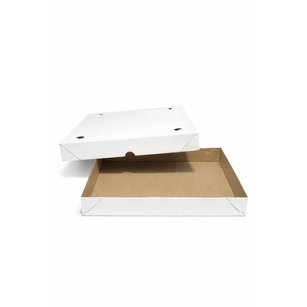 CAIXA TRANSPORTE 100 DOCES OU SALGADOS 35X35X5 CM - 25 UNI