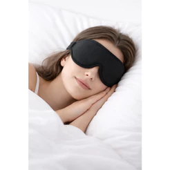 Máscara de Dormir Blackout Anatômica Espuma Confortavel 3D Tapa Olho Sem Pressão Premium