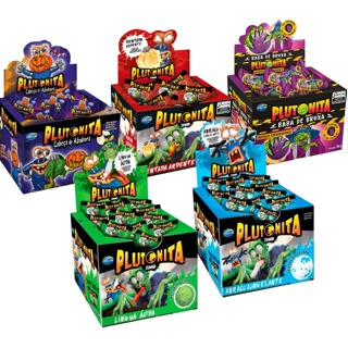 Caixa Chiclete plutonita sabores em Oferta na Shopee