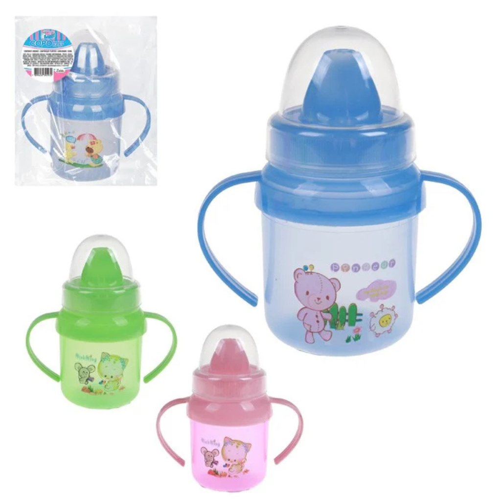 Copo Infantil com Alça Copo de Transição Bebê Antivazamento