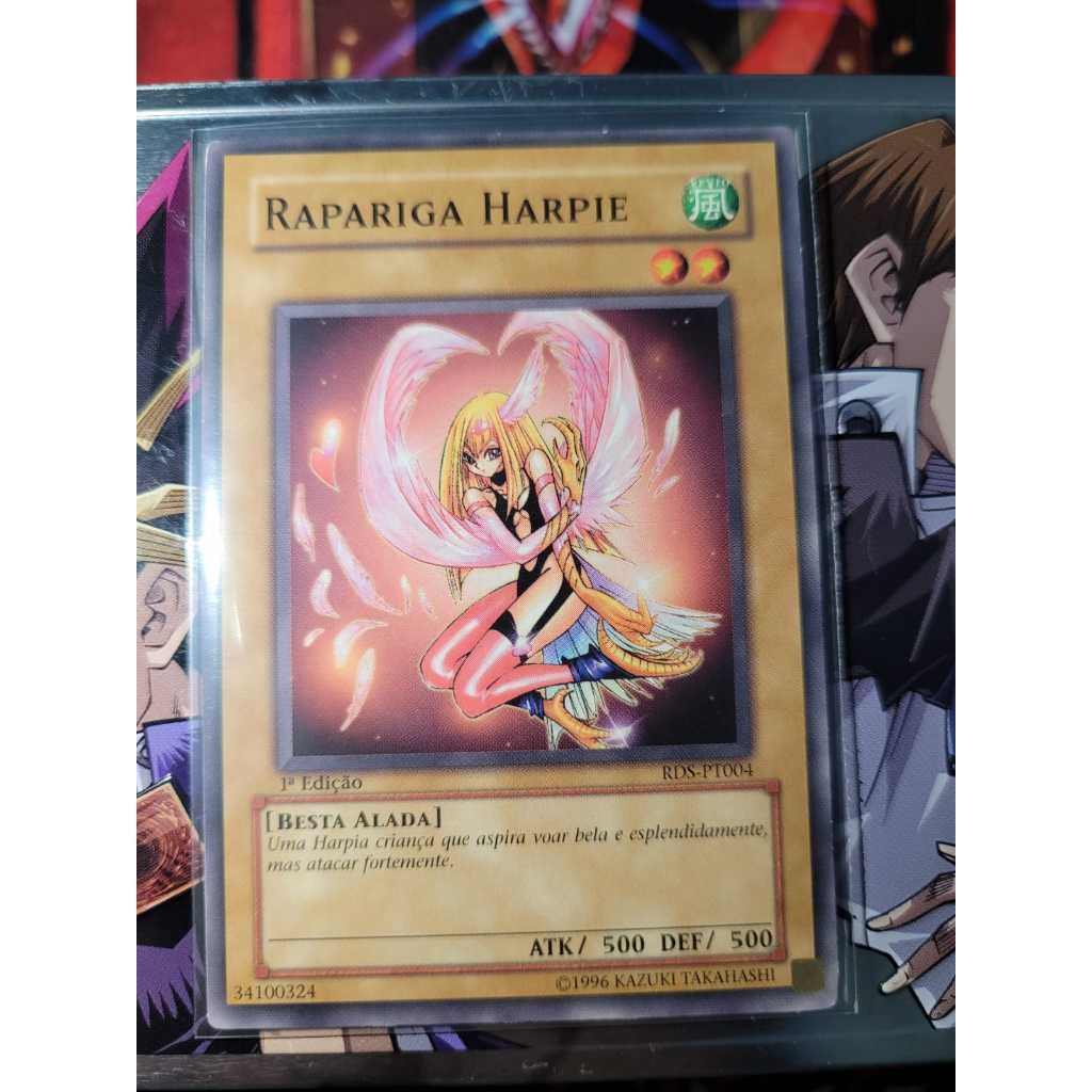 Rapariga Harpia - Harpie Girl - Raridade COMUM - Yugioh! Original Konami.