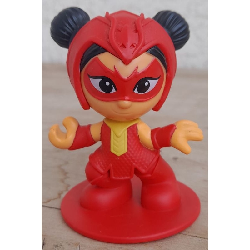Brinquedo Burger King boneco PJ Masks Super Heroes 7,5cm