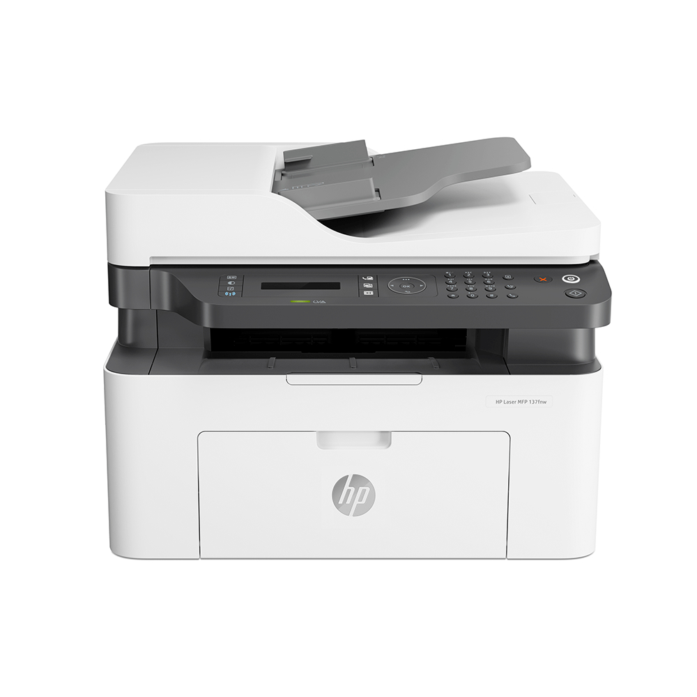 Impressora Multifuncional HP Laser  impressão, digitalização, cópia e fax MFP 137fnw Wi-Fi 110V