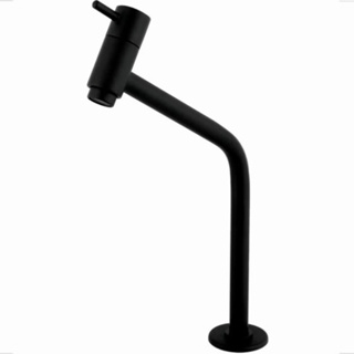 Torneira Link Redonda 45° Preta Toda em Metal para Cuba de Banheiro em Oferta na Shopee