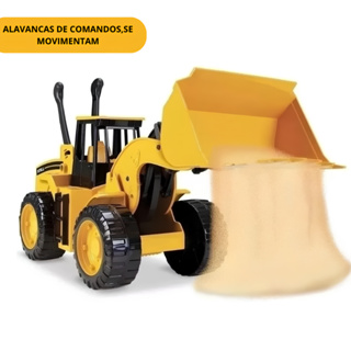 Caminhão Carregadeira Carrinho Infantil Carro Para Criança Trator Educativo Grande Brincar Na Areia Feminino Masculino em Oferta na Shopee