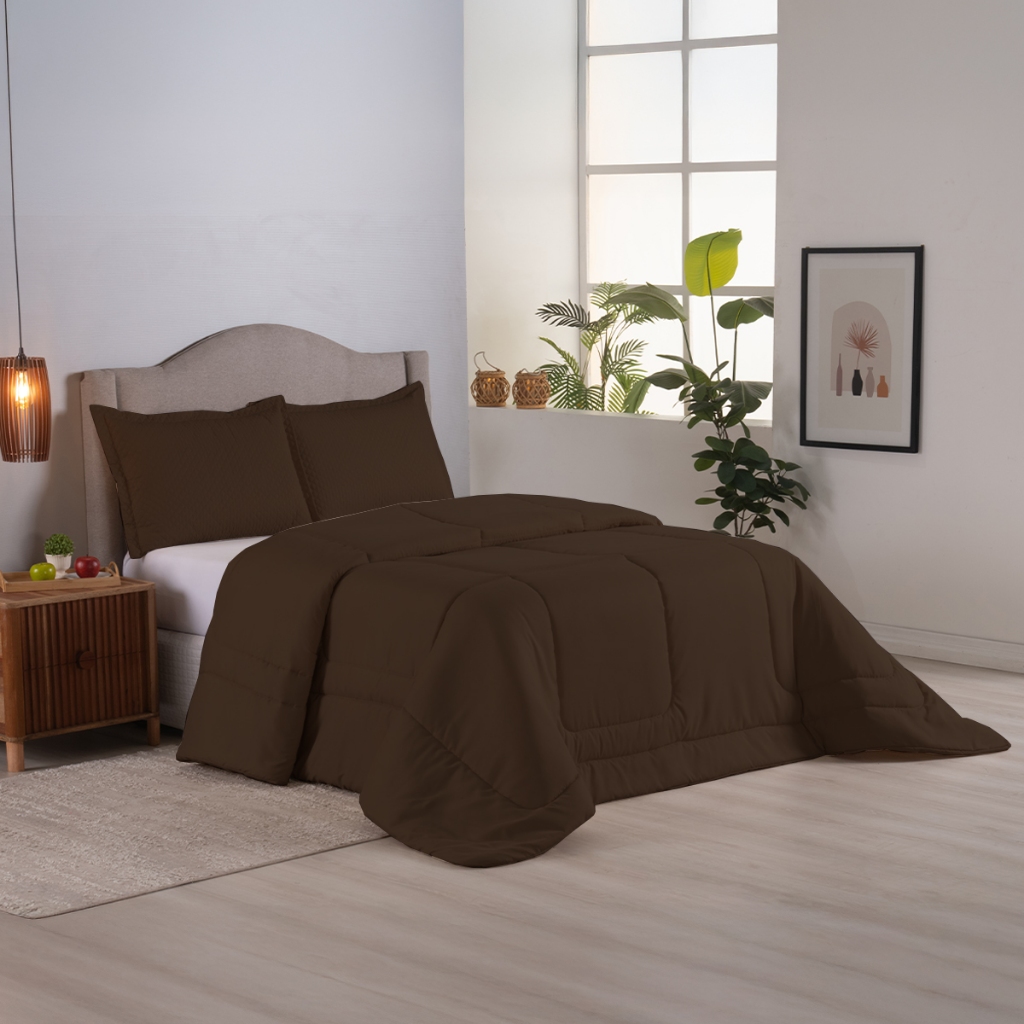 Kit Edredom c/ Fronhas Matelado Casal Queen Macio Coberta Inverno Premium