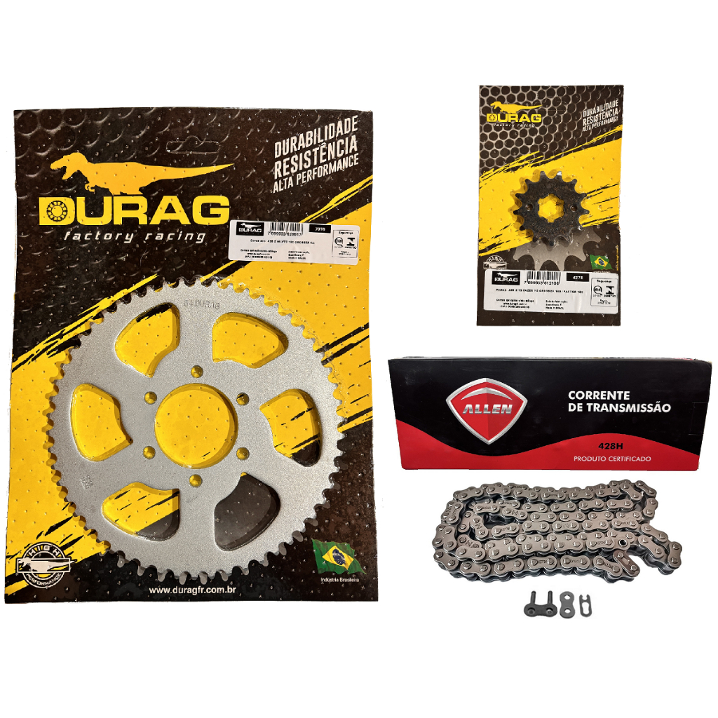 Kit Relação Transmissão Xtz Crosser 150 Trilha Motoboy - 54 X 13