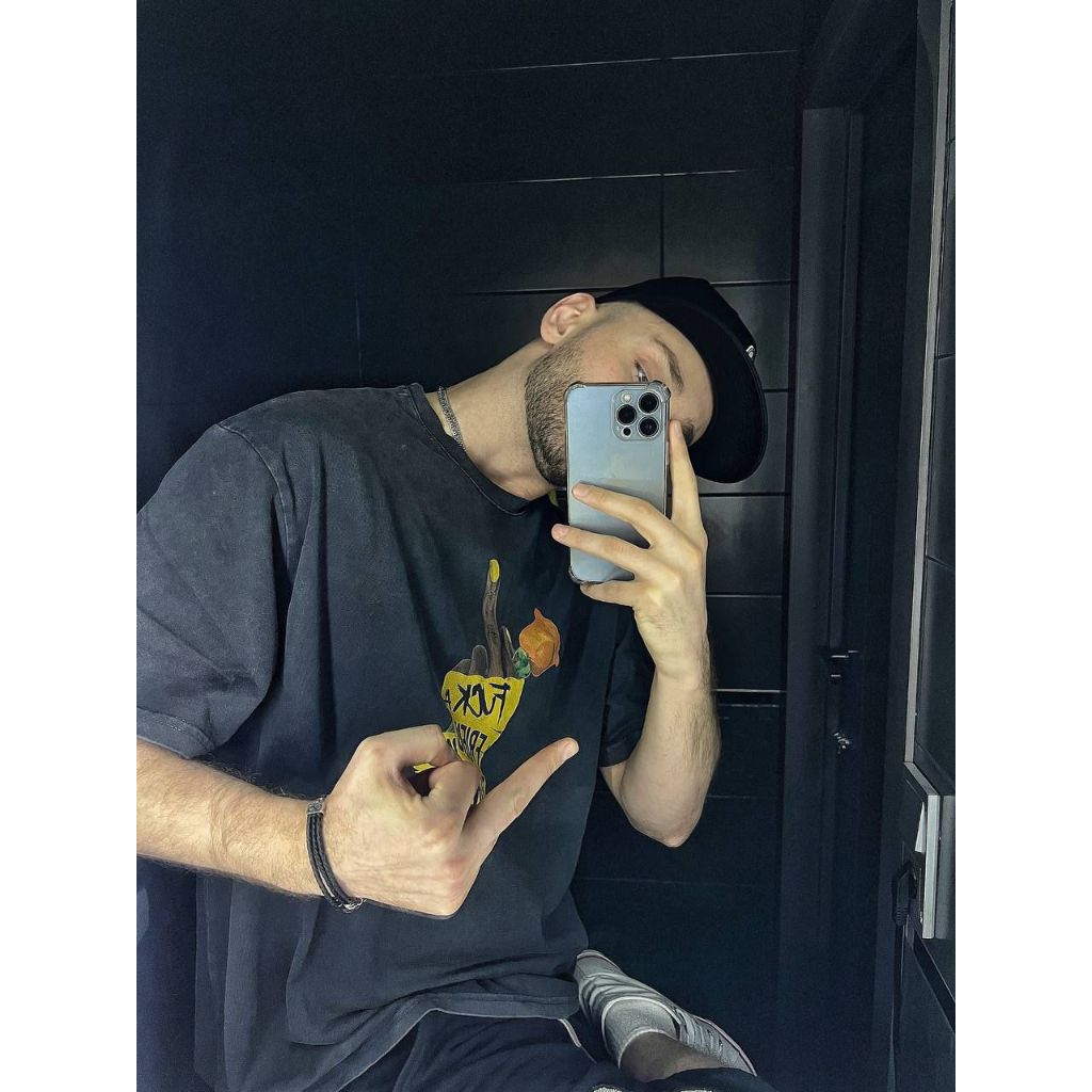 Camiseta Oversized Friend Zone Rose Anime Aftersoul Unissex Plus Size P ao G6 100% Algodão