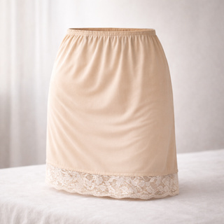 Anágua Saiote Segunda Pele Feminina  Não Marca Confortável em Oferta na Shopee