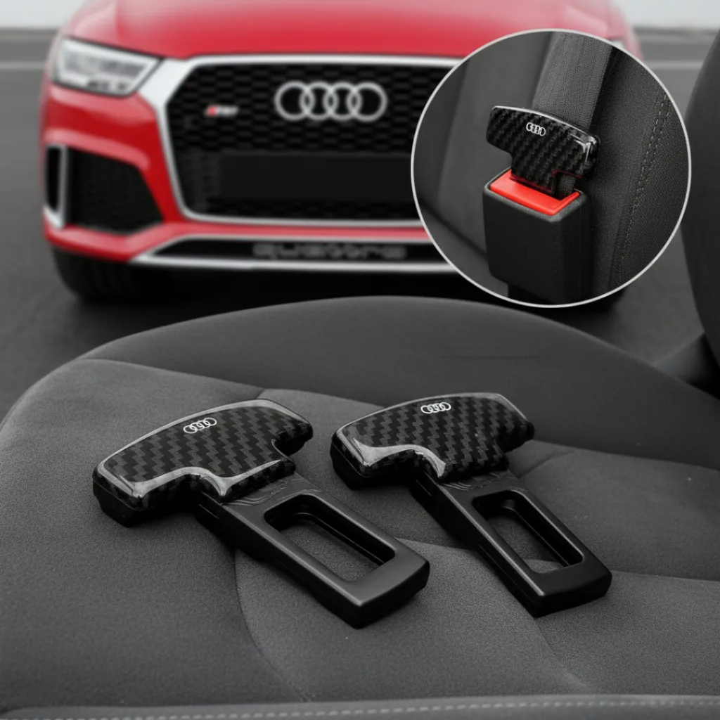 Par Trava Fivela De Cinto Anti Som Audi