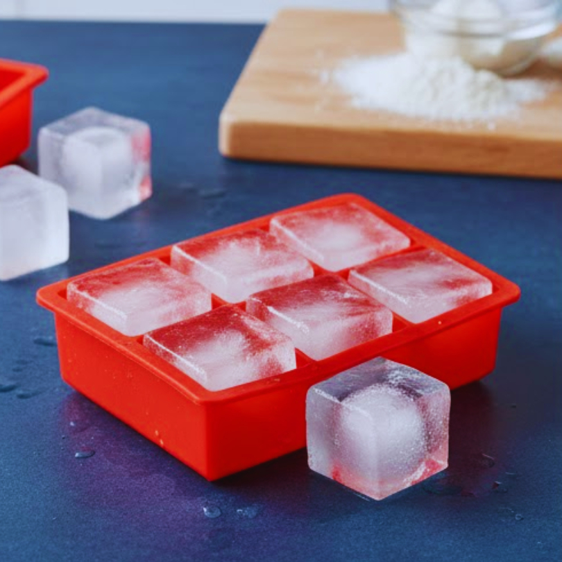Forma Cubo de Gelo Grande Silicone Para Copos e Drinks Sucos Utilidades premium