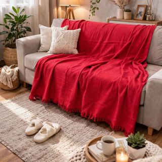 kit 2 Manta 2,10x1,20  Para Sofá Ou Cama Decorativa Capa Protetora Colcha Coberta 100% Algodão em Oferta na Shopee