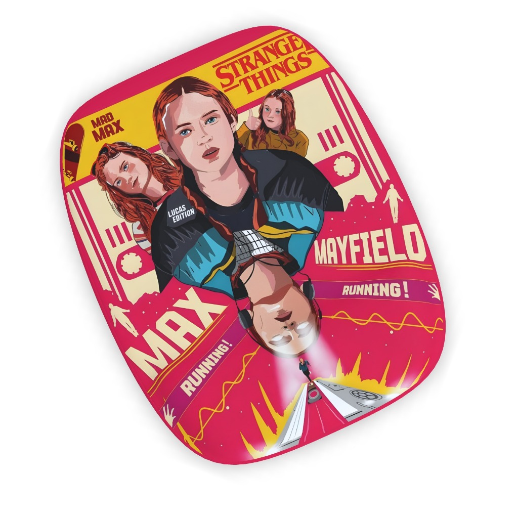 Mousepad Com Apoio de Pulso Stranger Things Max Mayfield Ergonômico Premium Running Up That Hill