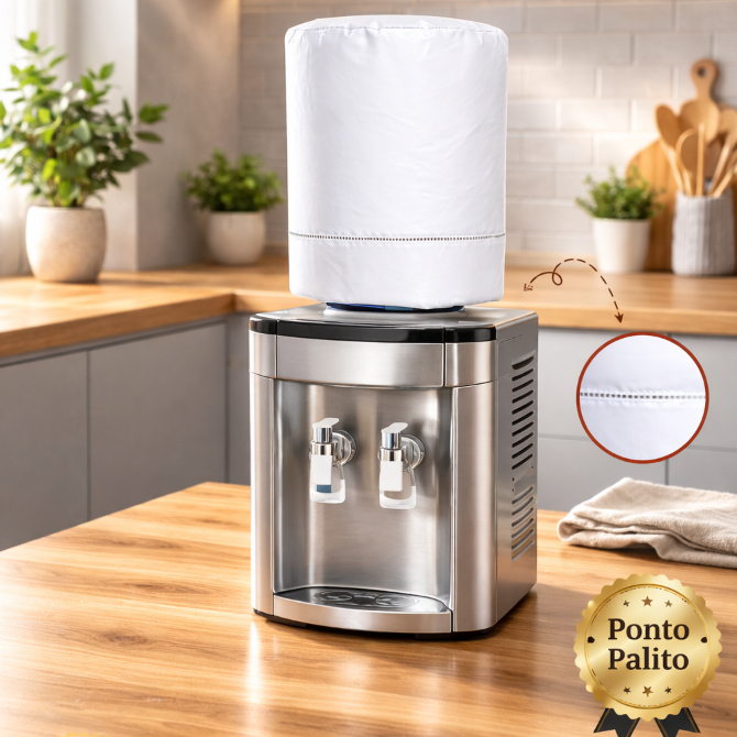 Capa Galão de Água 20 Litros c/ (Ponto Palito)