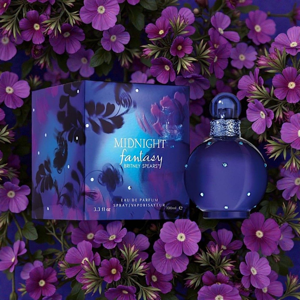 Perfume Midnight Fantasy Britney Spears Eau de Parfum 100ml – Feminino, Doce Frutado Envolvente