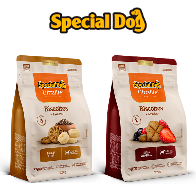 Biscoito Petisco Special Dog Ultralife para Cães Adultos 250g