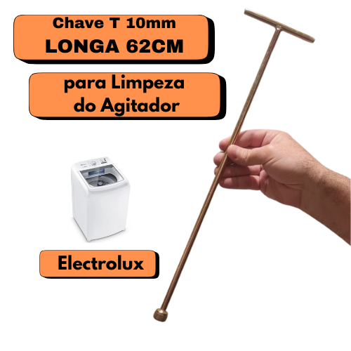 Chave T10mm Longa 62cm Para Limpeza Agitador Electrolux em Oferta na Shopee