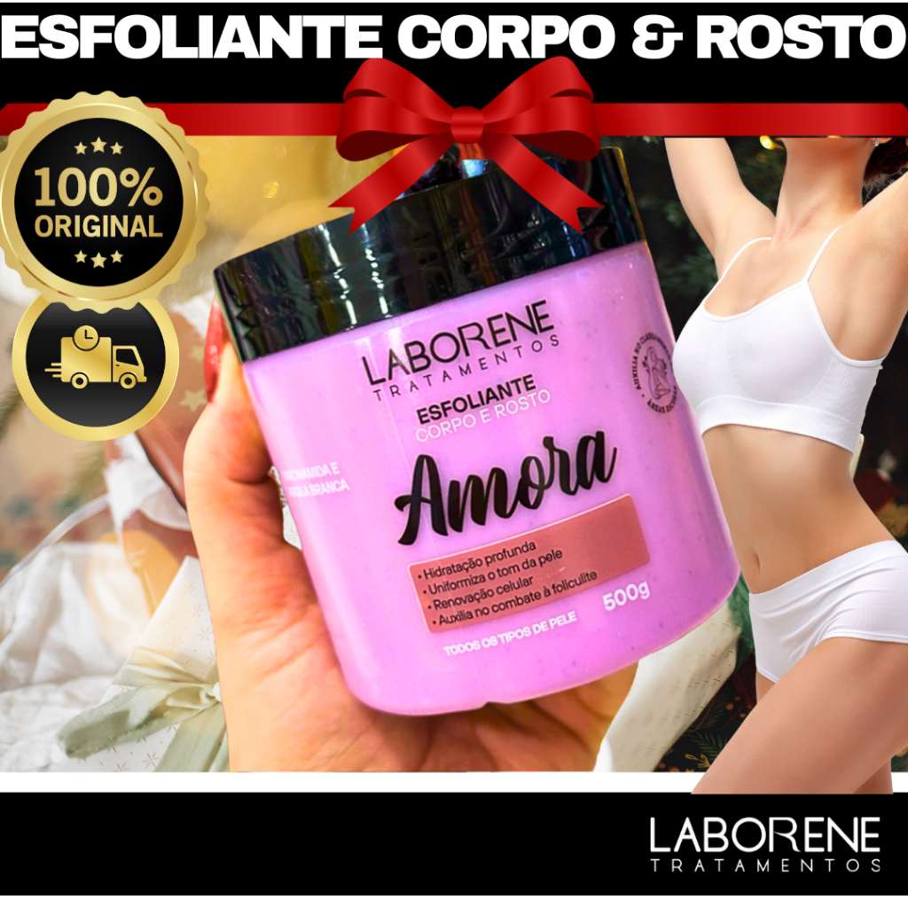 Esfoliante Corpo e Rosto Skincare Laborene 500g Esfoliante Corpo e Rosto Skincare Laborene 500g