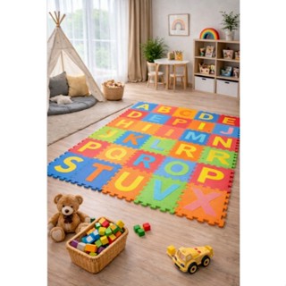 Tapete Infantil Eva Alfabeto Completo 26 Peças 29cmx29cmx8mm  brincar ferias diversao Sitio Tatame em Oferta na Shopee
