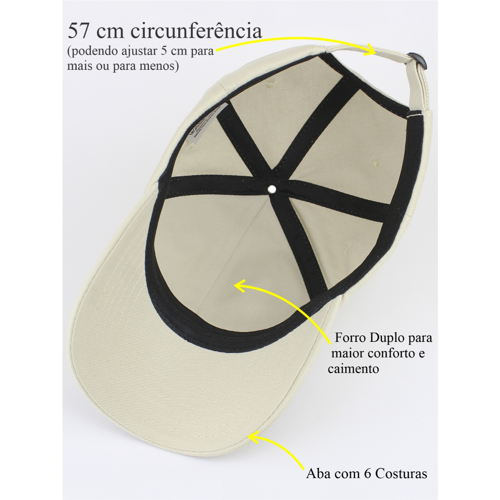 Boné Unissex Feminino Masculino Verão Praia Flores Dadhat Ajustável Tecido — imagem 2 de 2
