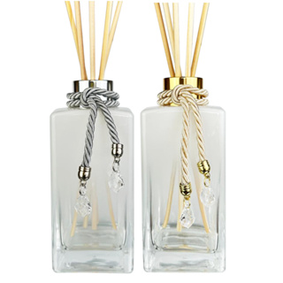 Par Vidro Square Retangular Degrade Branco 250ml Difusor de Varetas Luxo com Pingente Decorativo em Oferta na Shopee