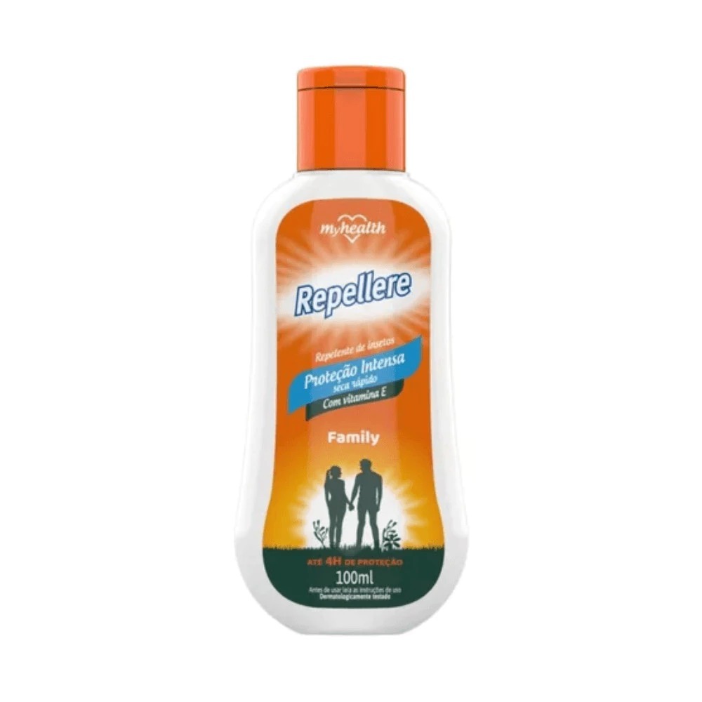 Repelente Repellere Family 100ml Proteção Intensa Contra Mosquitos Uso Familiar