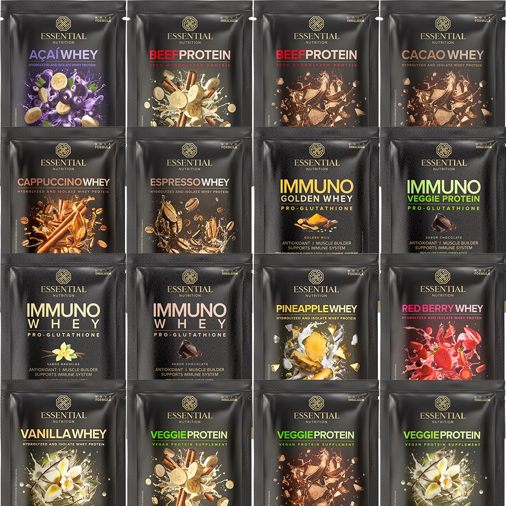 Sachês (Todos os Sabores) Essential Nutrition