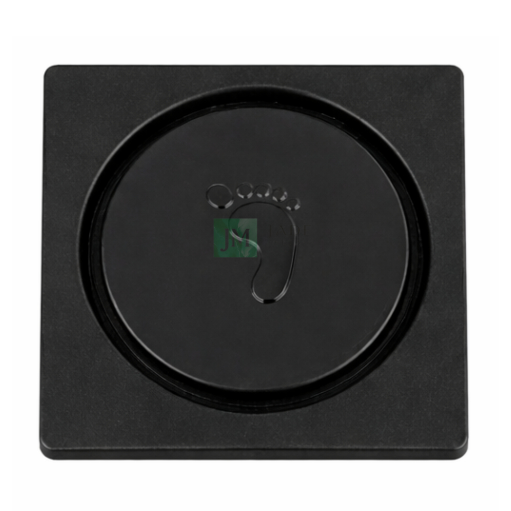 Ralo Click Inteligente 10x10 Cm Quadrado ABS PRETO - Veda Cheiro Banheiro Casa Cozinha em Oferta na Shopee