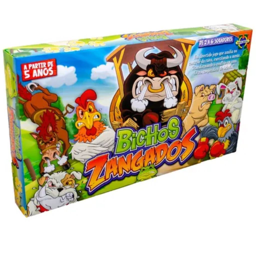 Jogos Terapêuticos E Educação Emocional Bichos Zangados