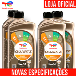 [NOVO] Kit 4 Óleo Sintético 5w30 Quartz 9000 Future XT API SQ