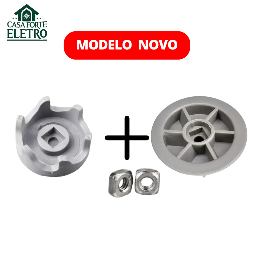 Kit Arraste Copo Motor Liquidificador Oster OLIQ601 OLIQ605 OLIQ606 OLIQ610 OLIQ619 Cadence