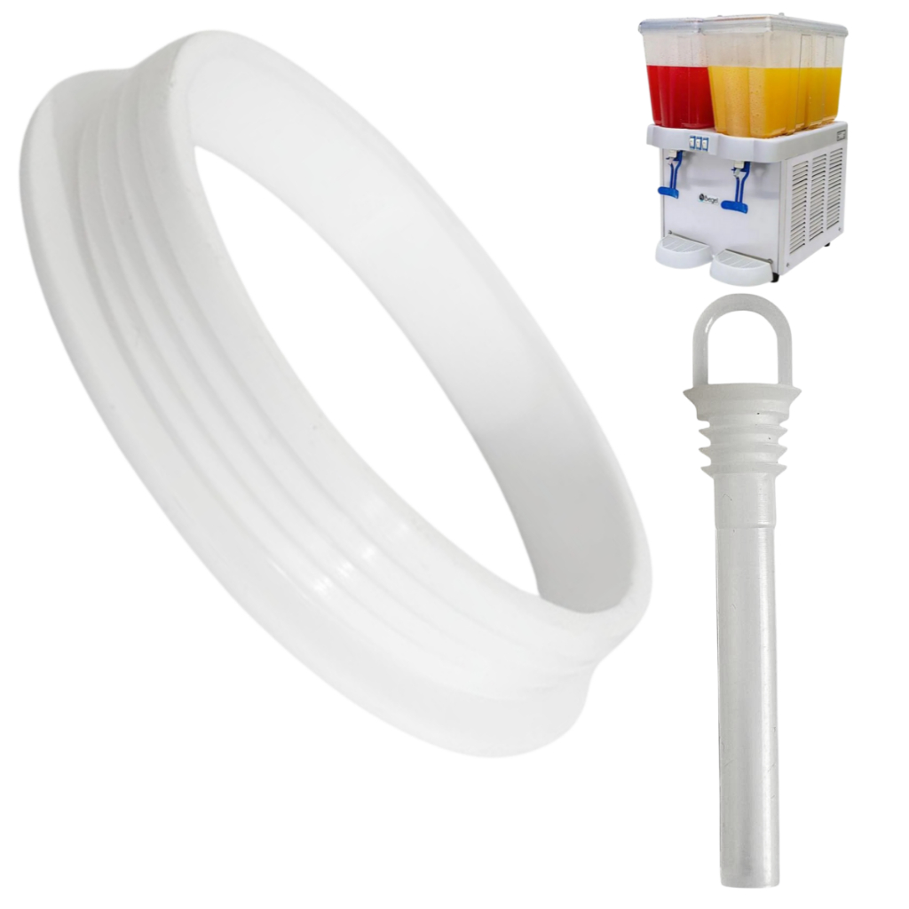 Kit 1 Chupeta Silicone Begel E 1 Anel Vedação Para Refresqueira
