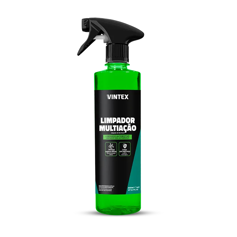 Limpador Multiação Apc 500ml Vonixx Limpa Banco Painel Teto