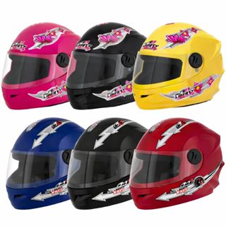 Capacete Moto Infantil Pro Tork Liberty 4 Kids Varias Cores Sólido Acetinado 54 em Oferta na Shopee