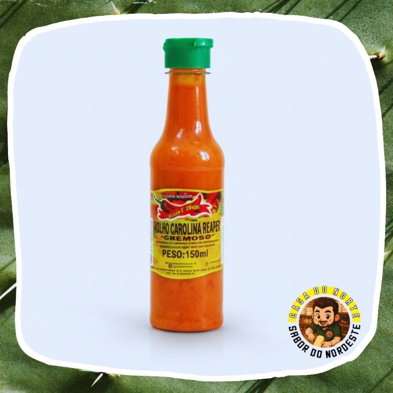 Molho de pimenta Carolina Reaper 150 ml