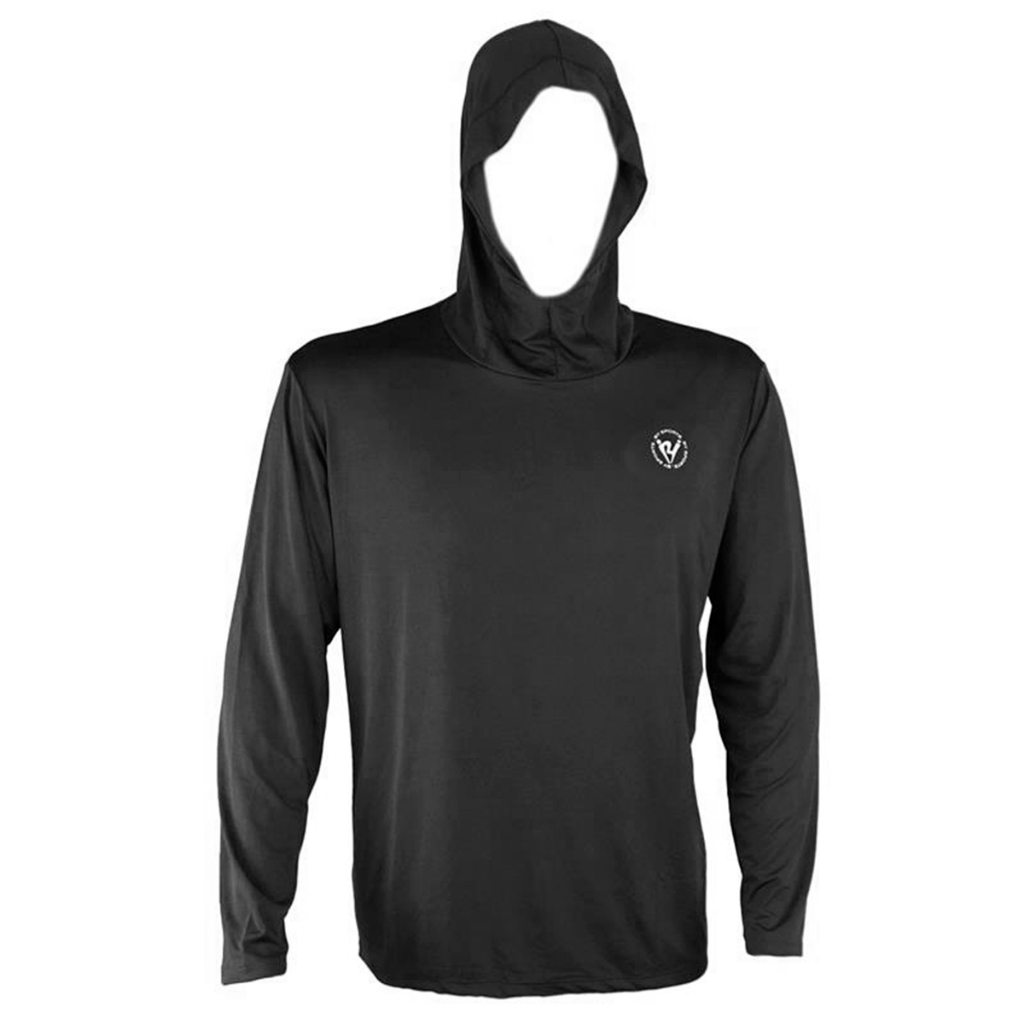 Camiseta Masculina Lisa Com Capuz Manga Longa UV 50 - By Sports em Oferta na Shopee