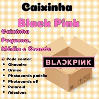 CAIXINHA – BLACKPINK –Tamanho P, M e G - Photocards, Chaveiro, Brinco | K-pop Fanmade em Oferta na Shopee