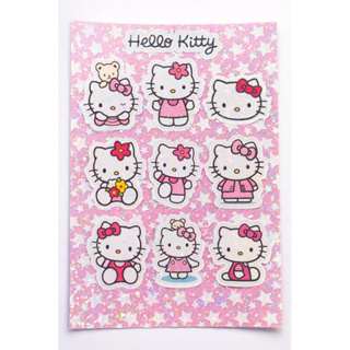 Cartelas de adesivos Hello holográfico kit de cartelas hello kit com 3 cartelas em Oferta na Shopee